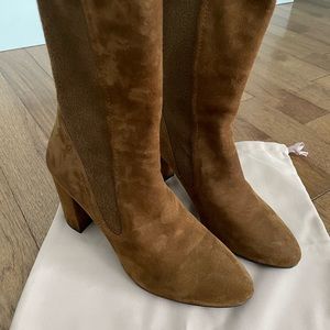 NWT Fifer 80 Bootie in Coffee Brown Suede boots.